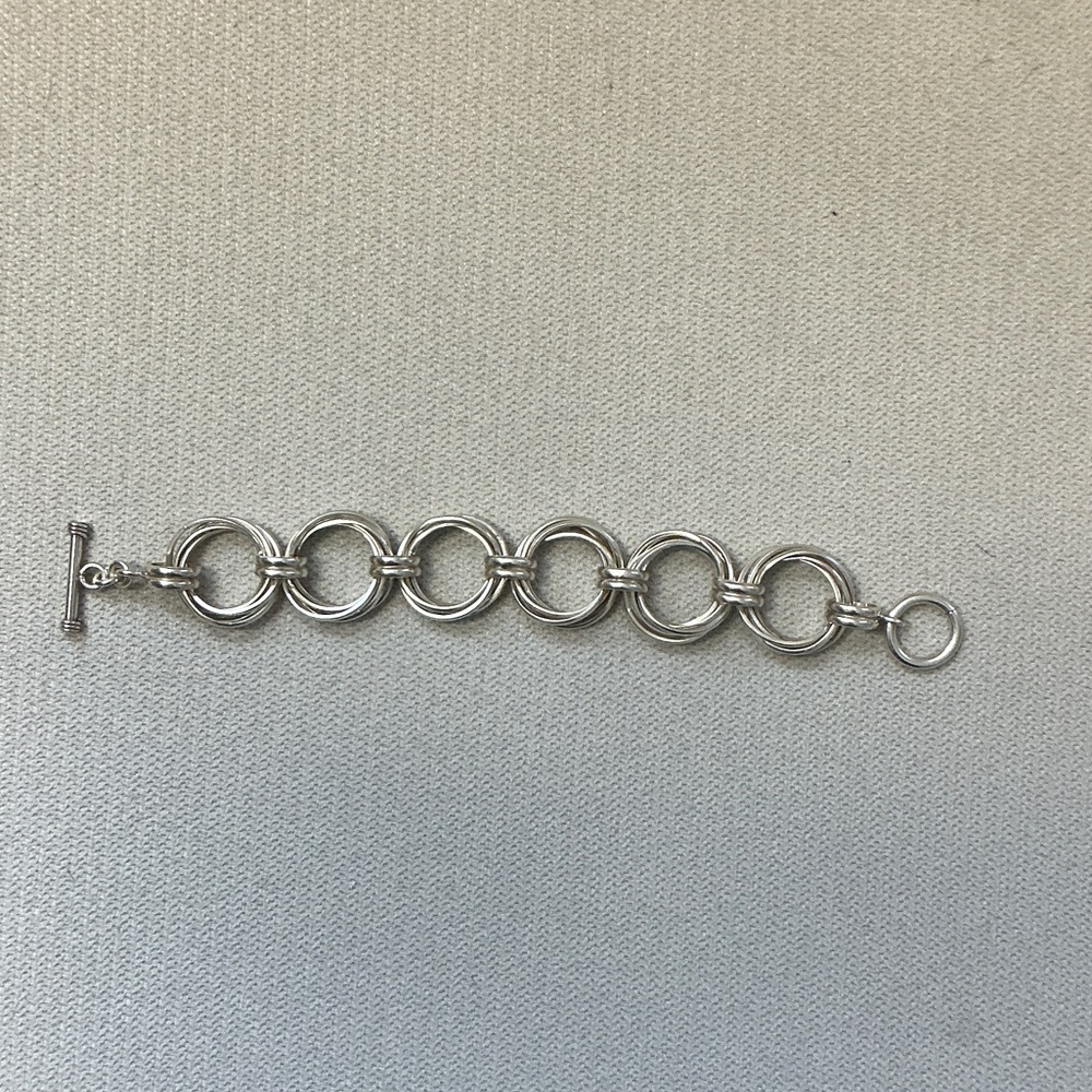 Silpada 925 Silver Link Bracelet. Very lightly used.